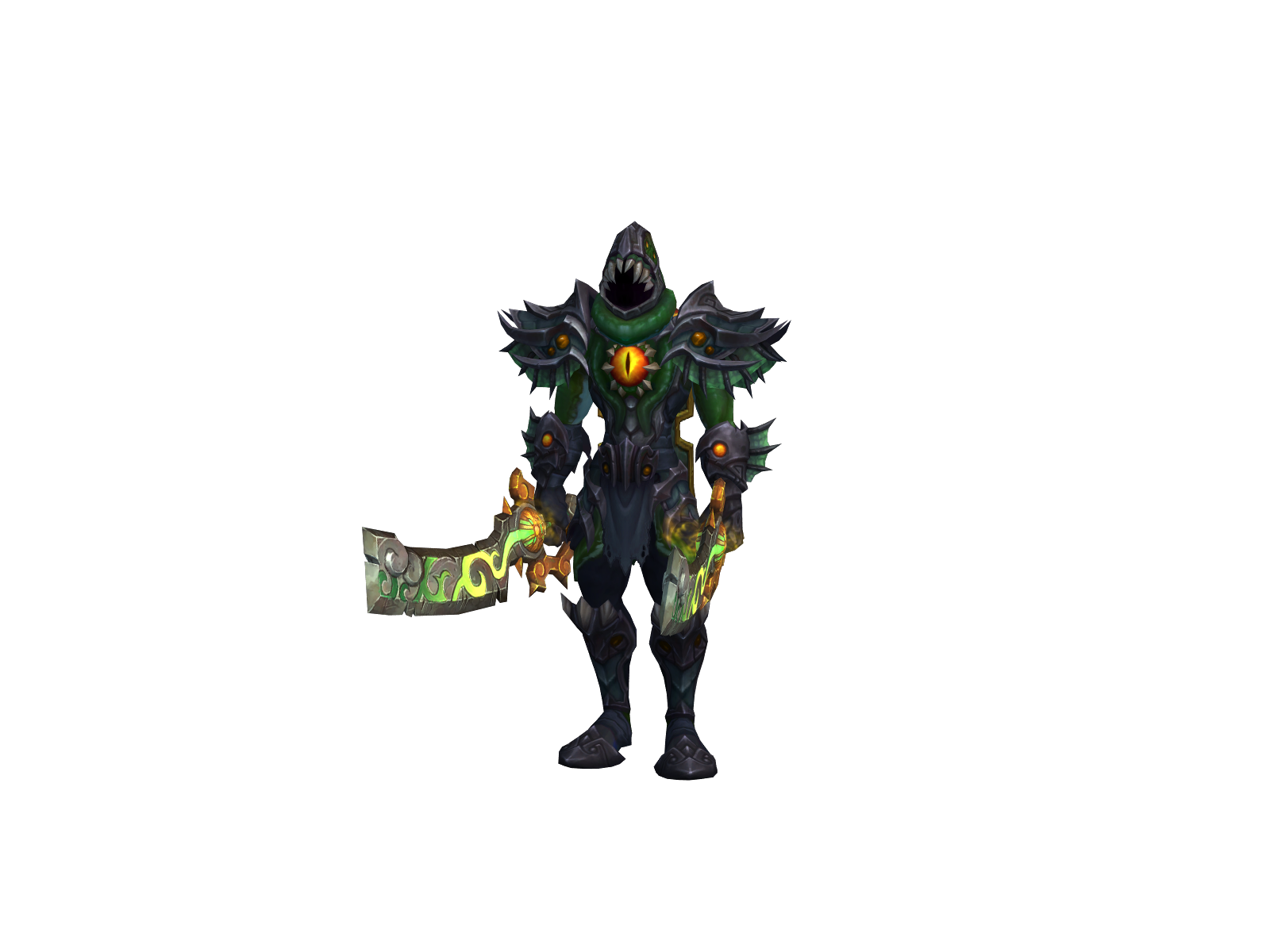 Hellcall 3D character render