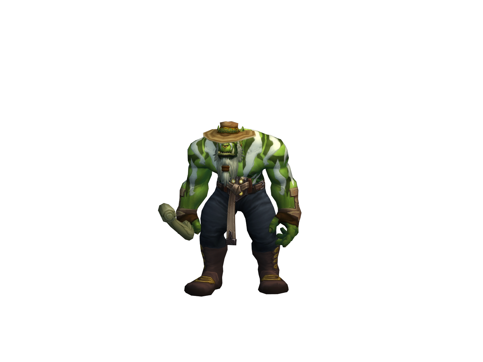 Shmuk 3D character render
