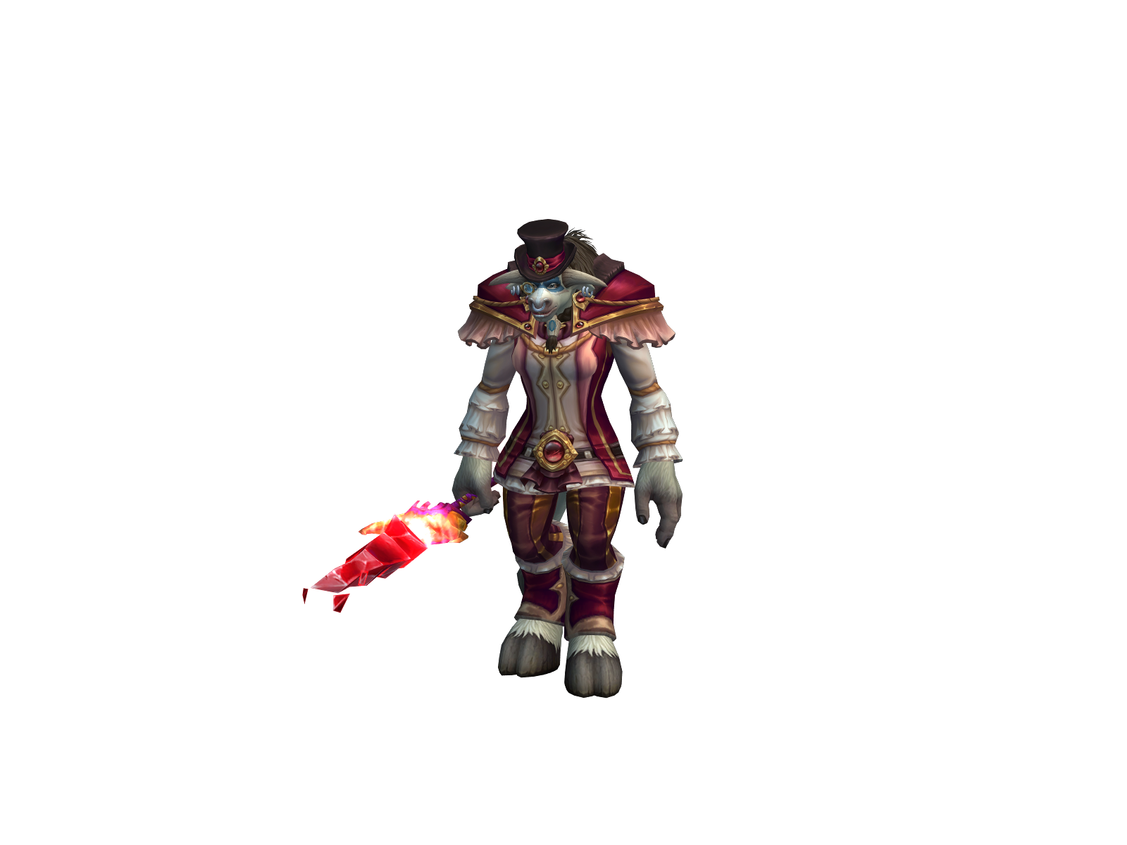 Yeeti 3D character render