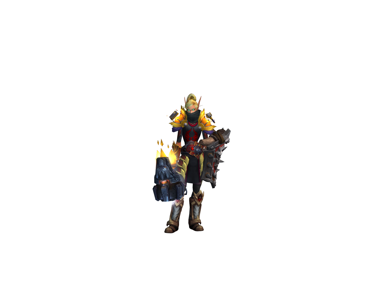 Ruddom 3D character render