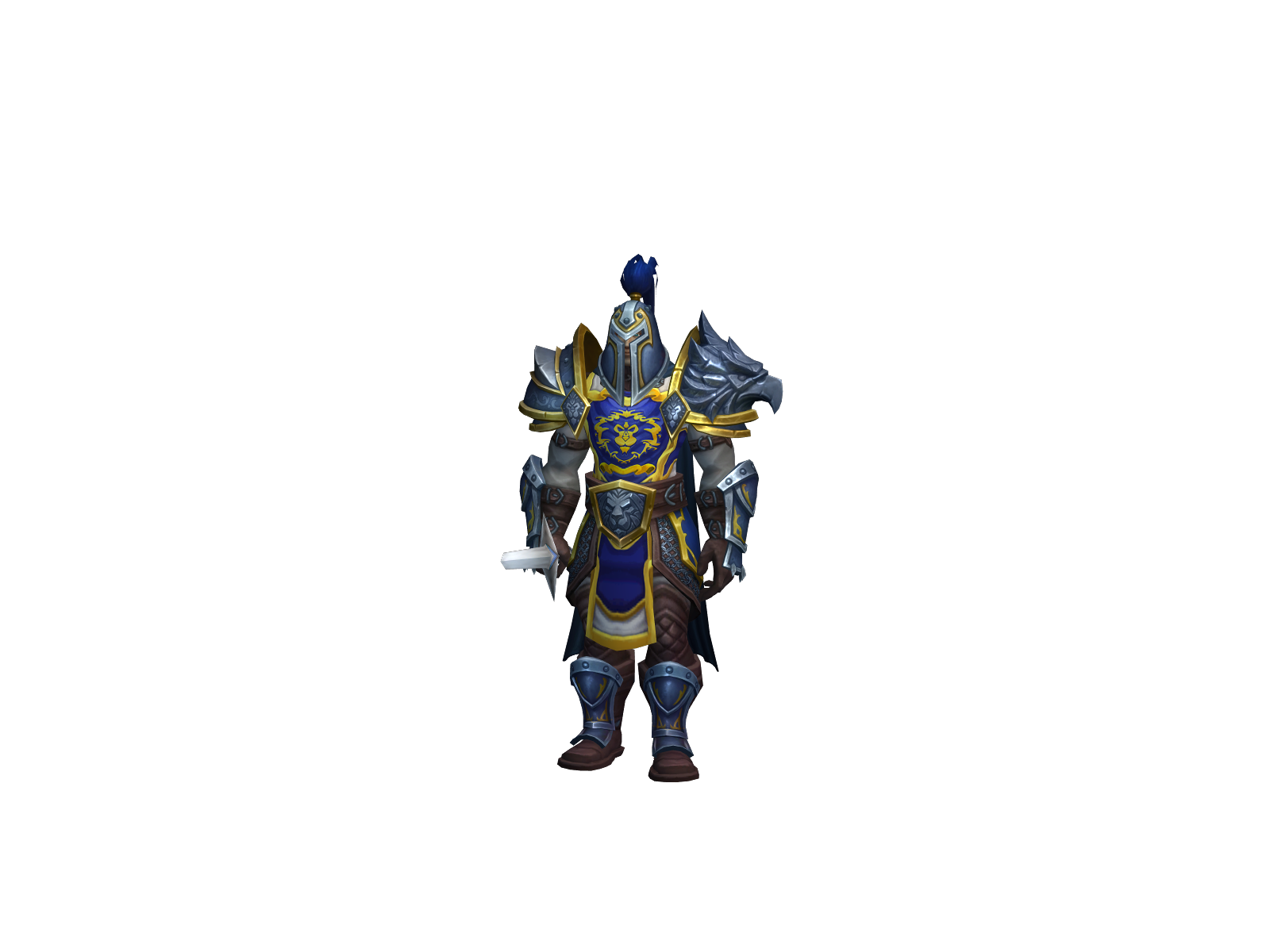 Reytribution 3D character render