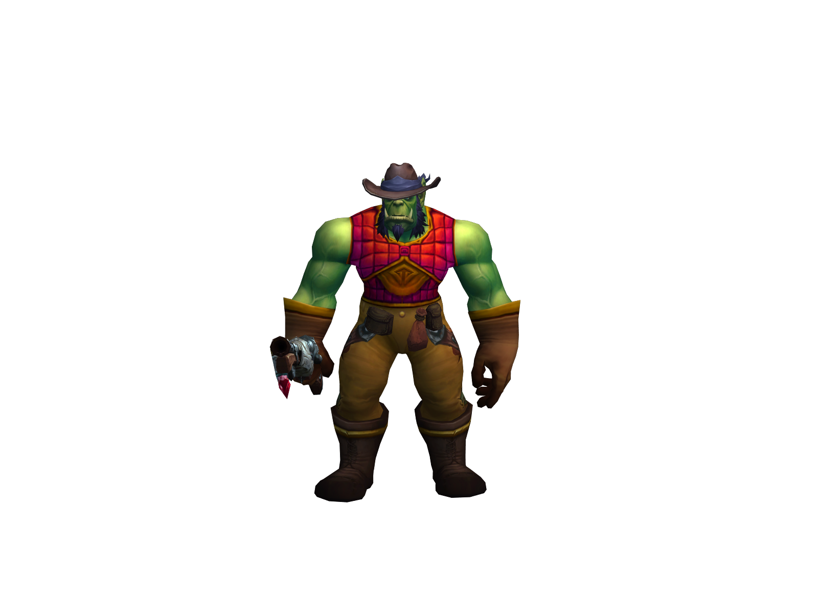 Ragga 3D character render