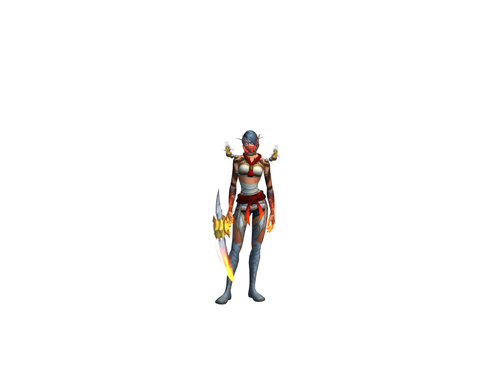 Sef 3D character render
