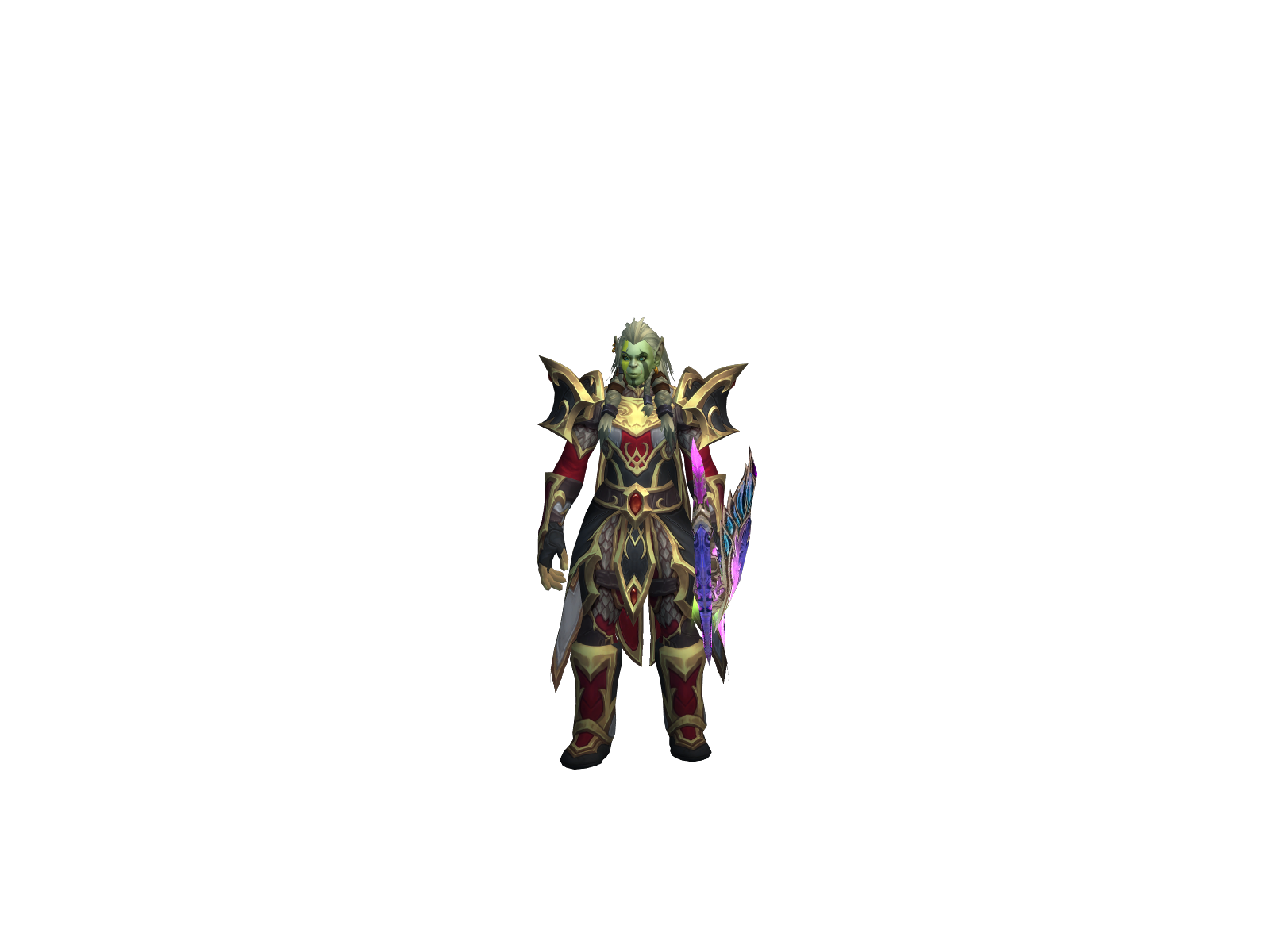 Húntrêss 3D character render