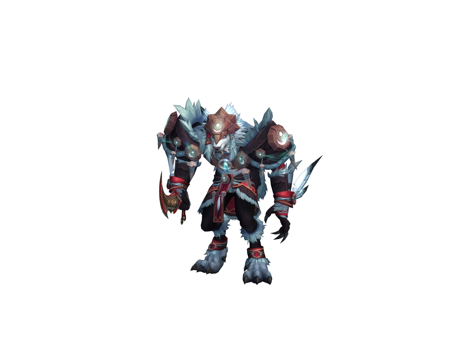 Aoifirerain 3D character render