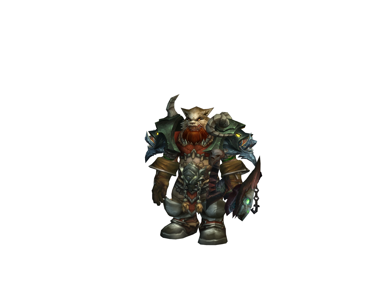 Clobberer 3D character render