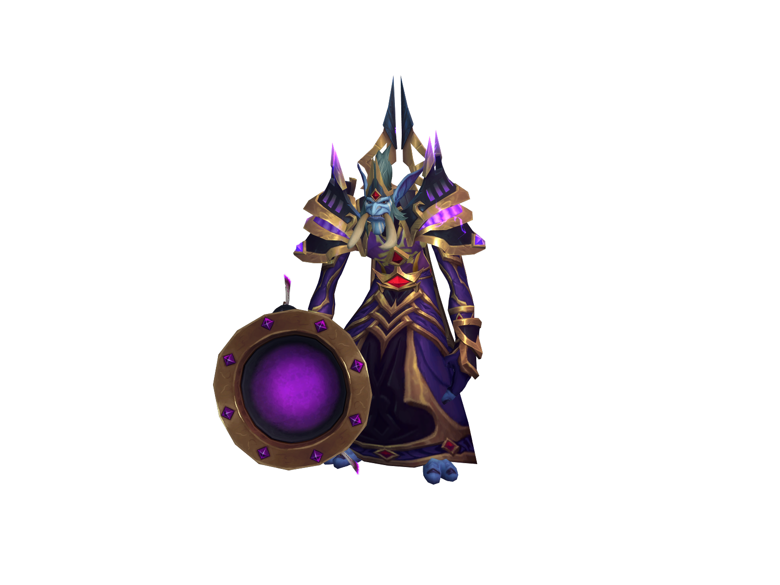 Bronad 3D character render