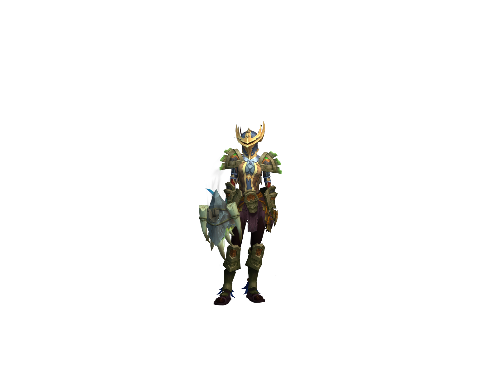 Valkyriss 3D character render