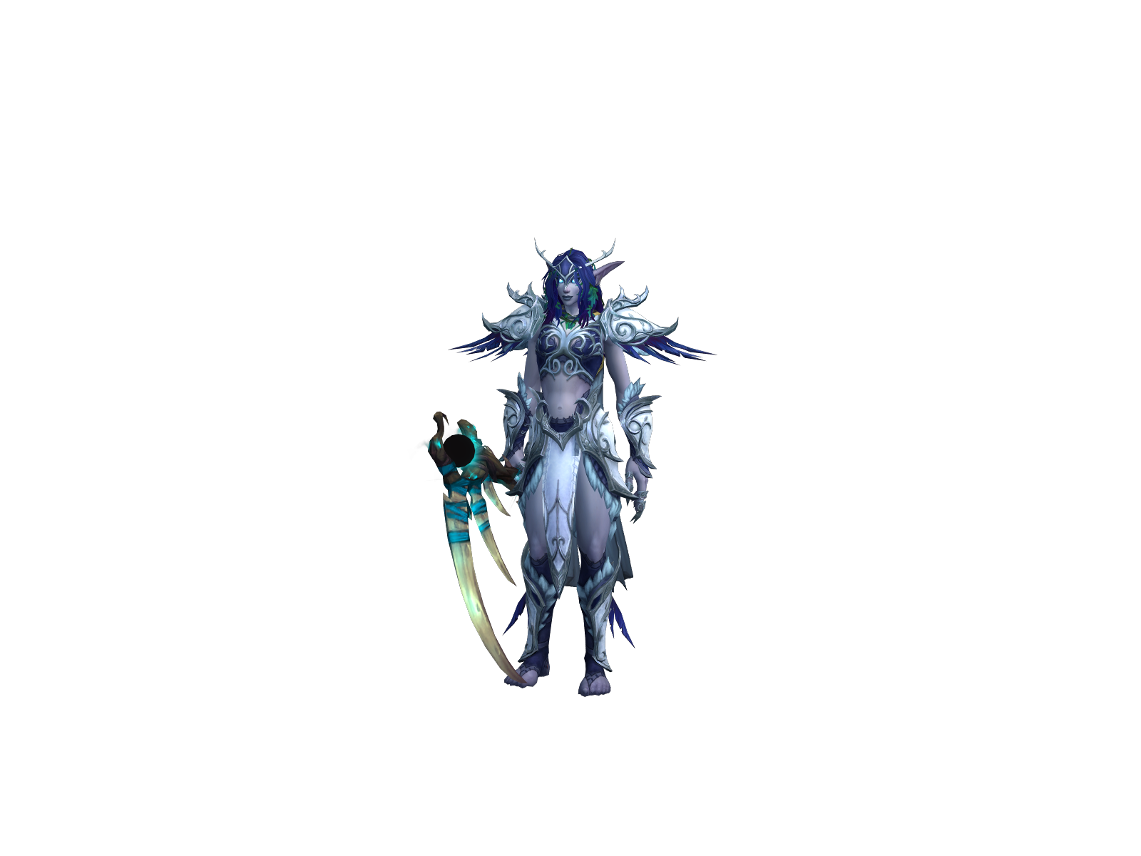 Bookhuntress 3D character render