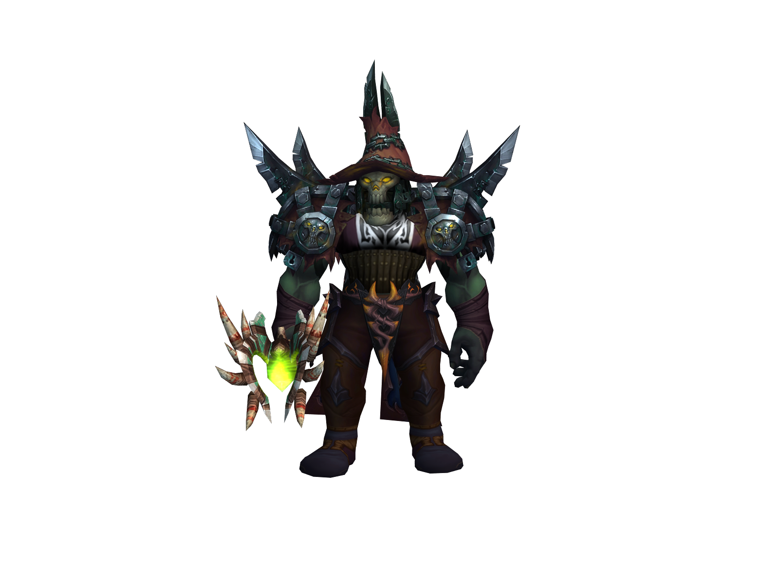 Nargromn 3D character render