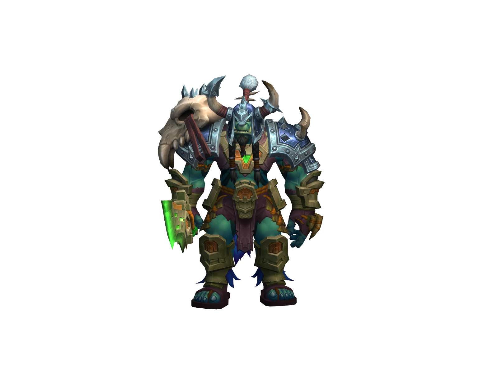 Zeek 3D character render