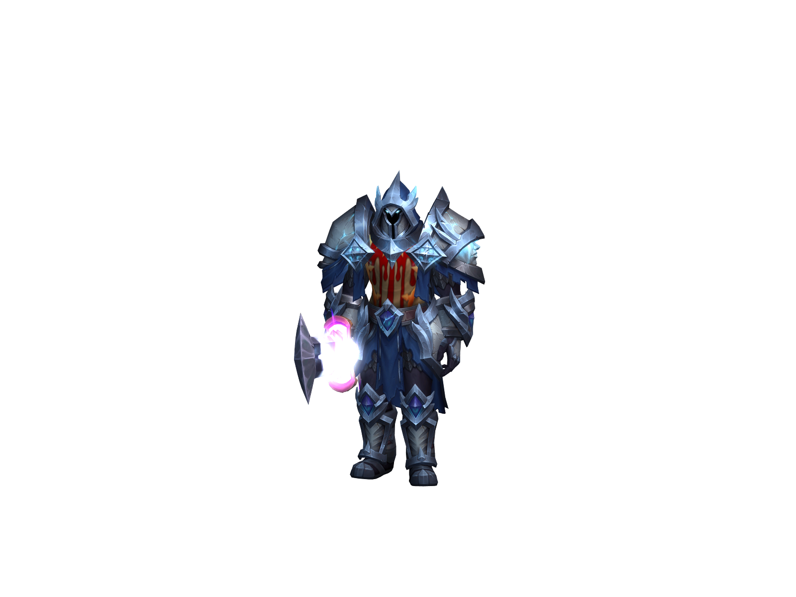 Uhall 3D character render
