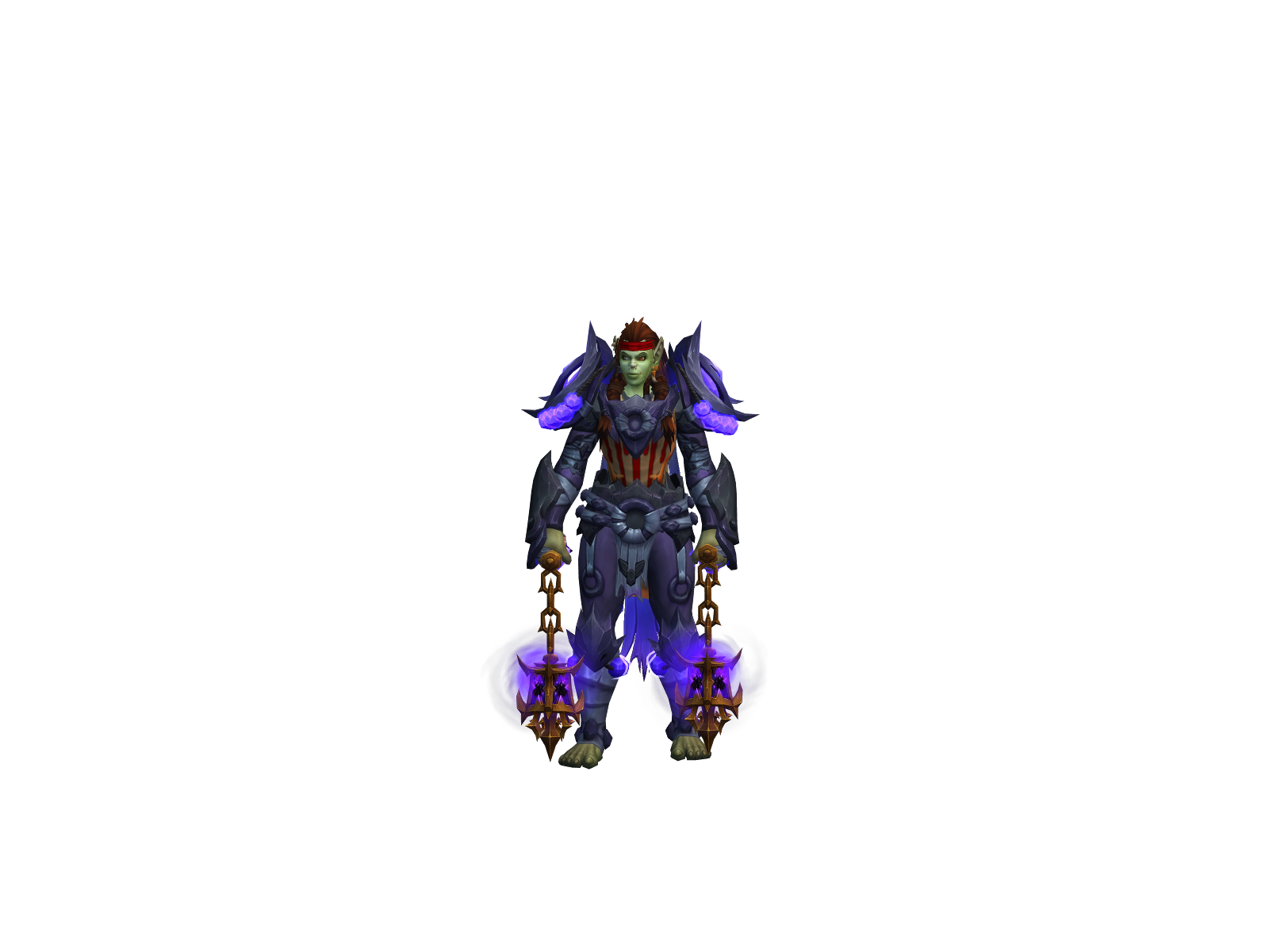 Hugorn 3D character render