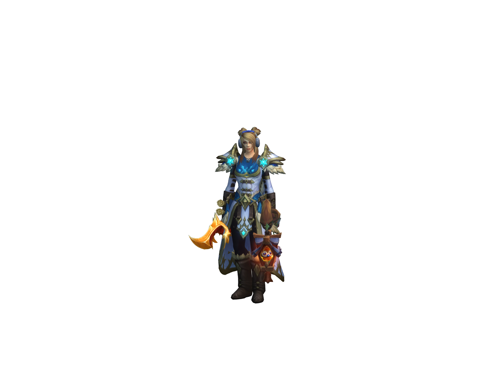 Lynniebee 3D character render