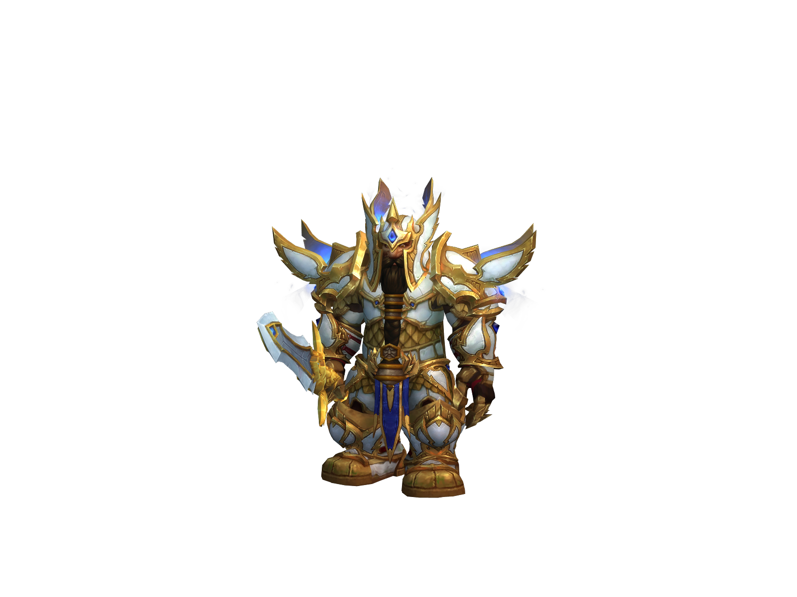 Hrothgar 3D character render