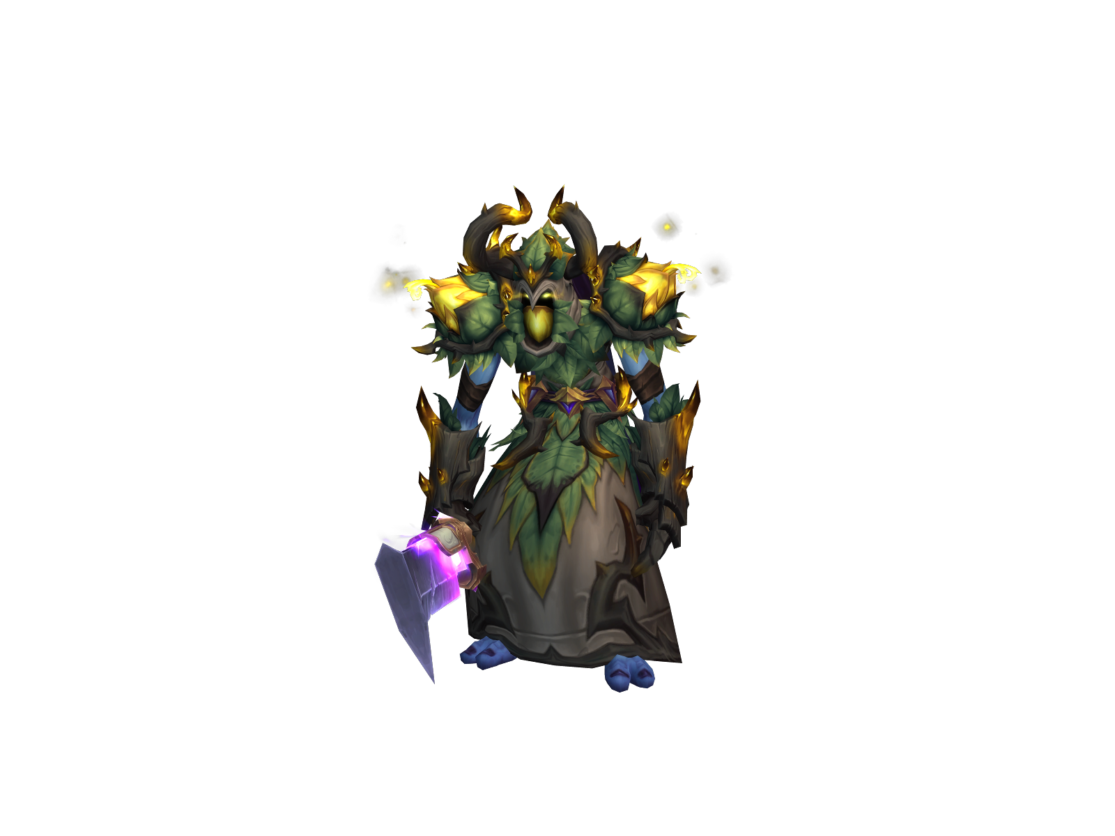 Tustin 3D character render