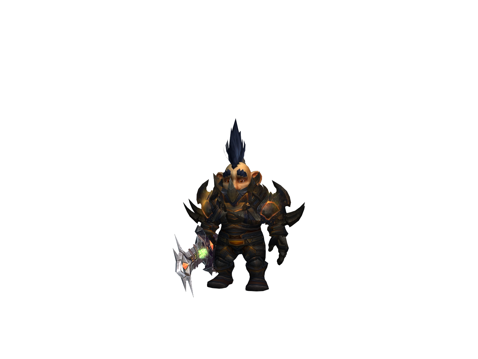 Bumbushka 3D character render