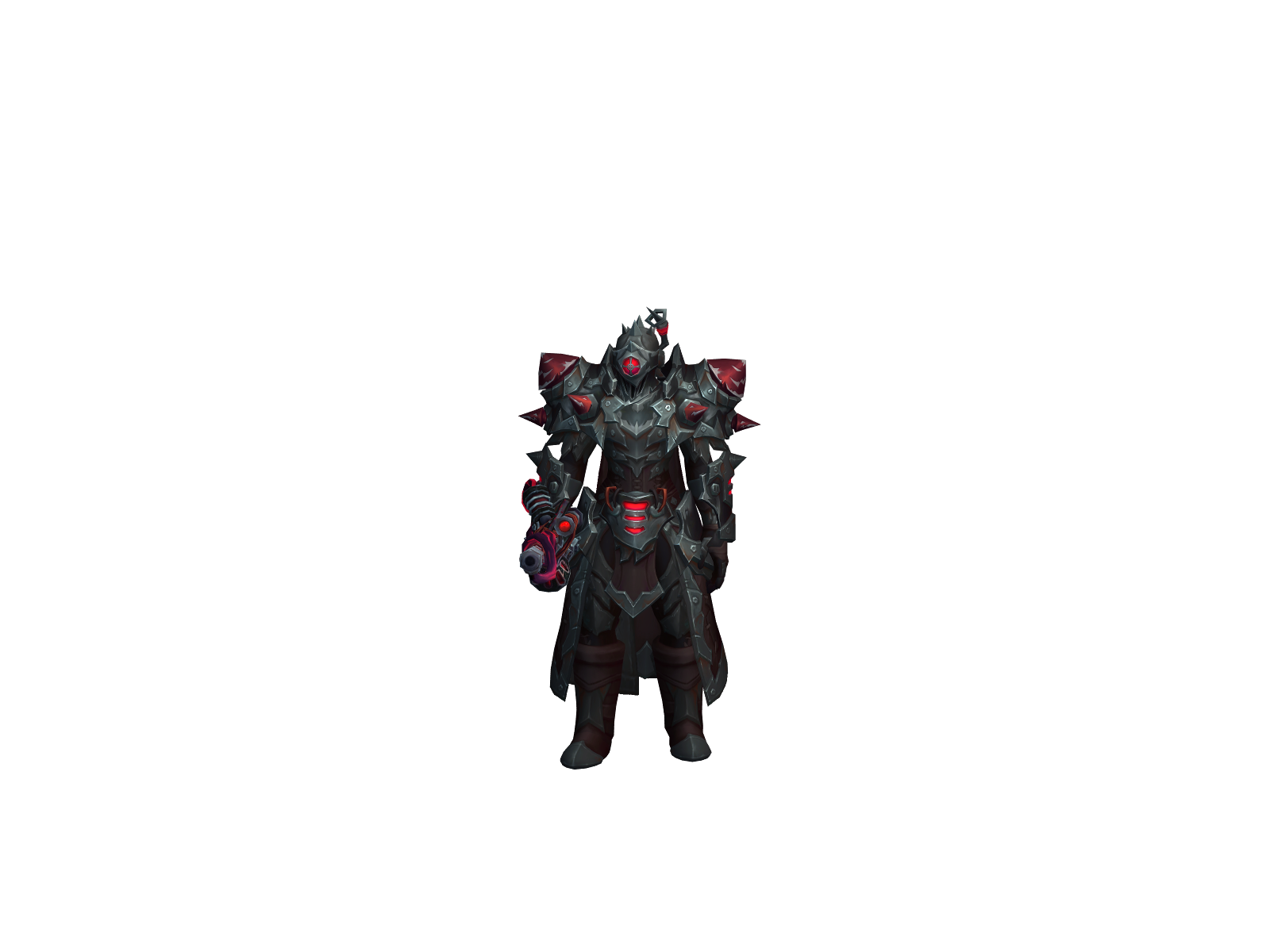 Rawk 3D character render