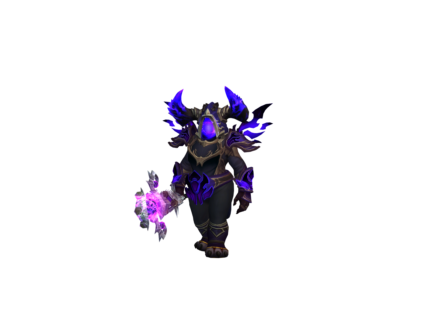 Negrido 3D character render
