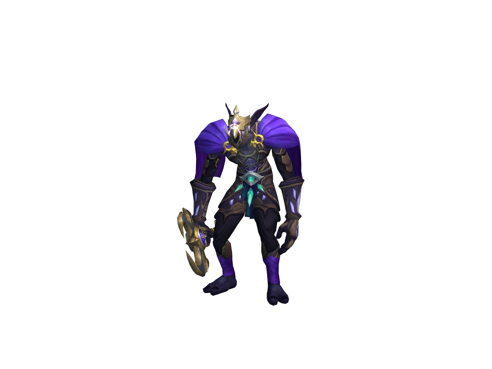 Deathfinger 3D character render