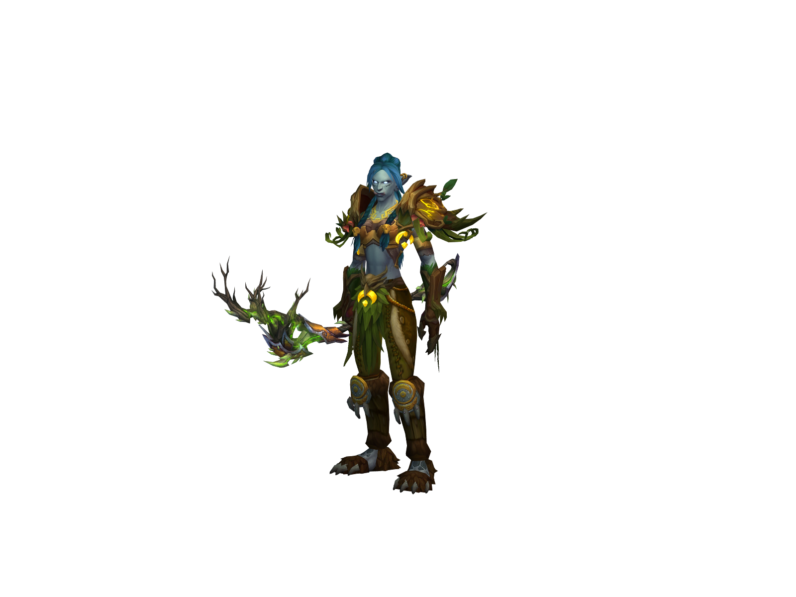 Zhurieh 3D character render