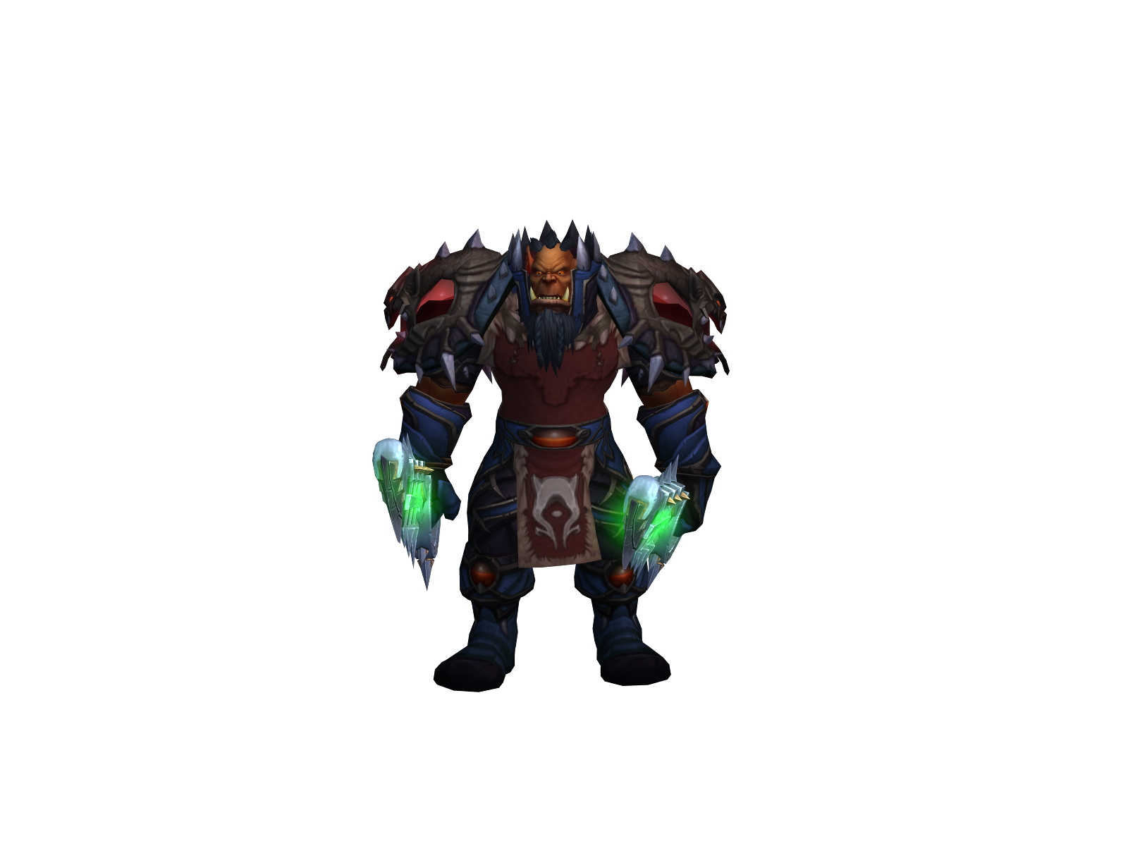 Zerkill 3D character render