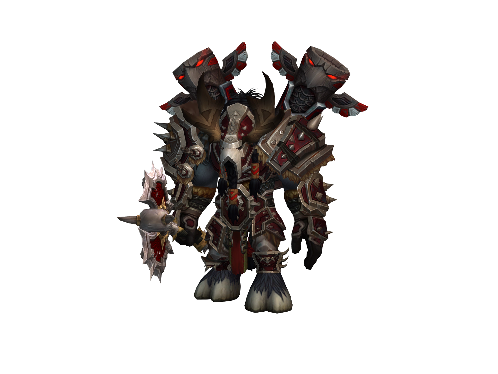 Myrooch 3D character render