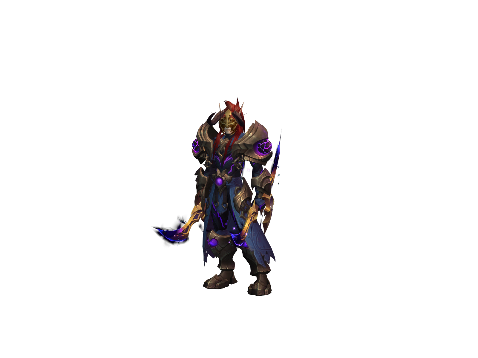 Dúsk 3D character render