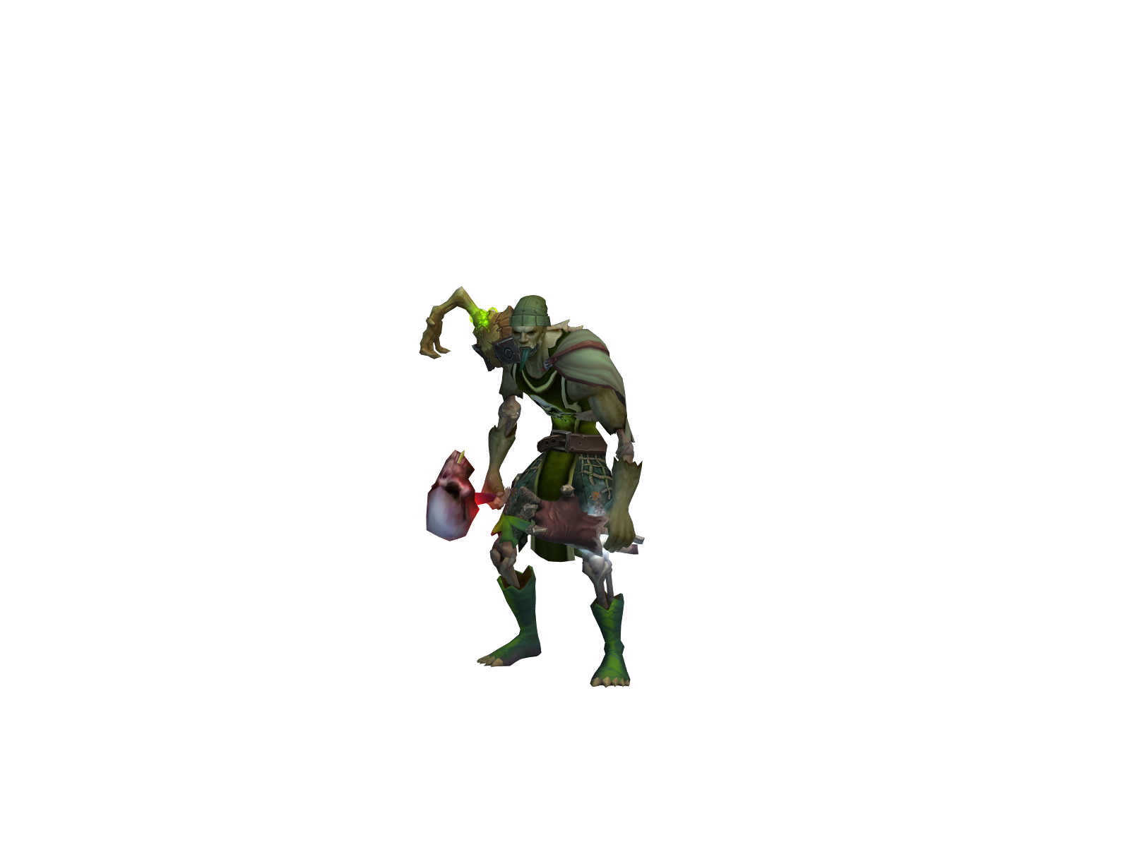 Cystweaver 3D character render