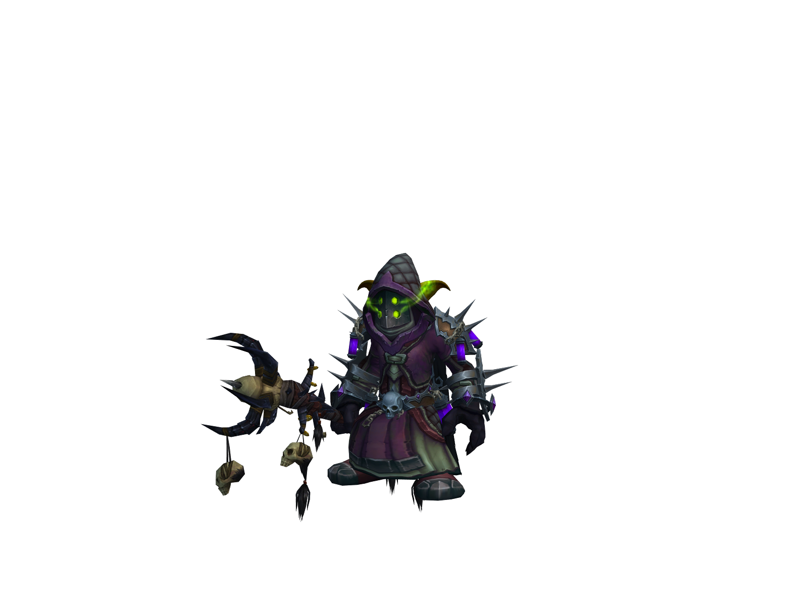 Cavendle 3D character render