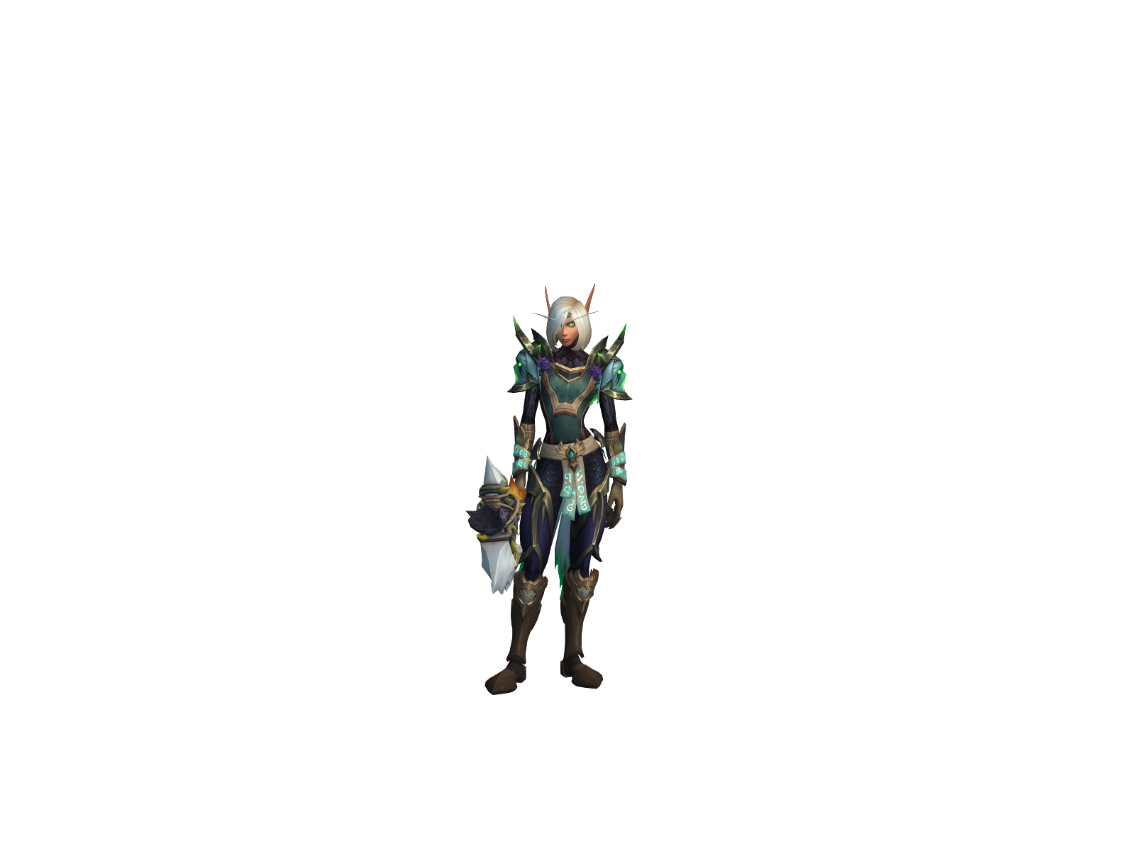 Valkillrie 3D character render