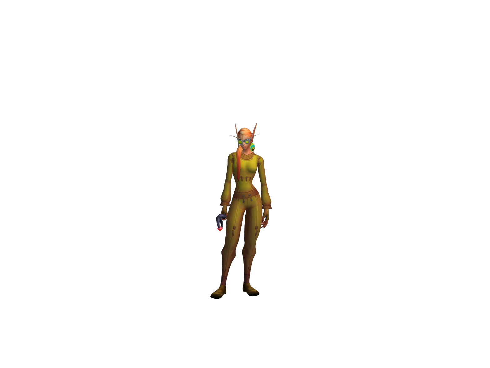 Elm 3D character render