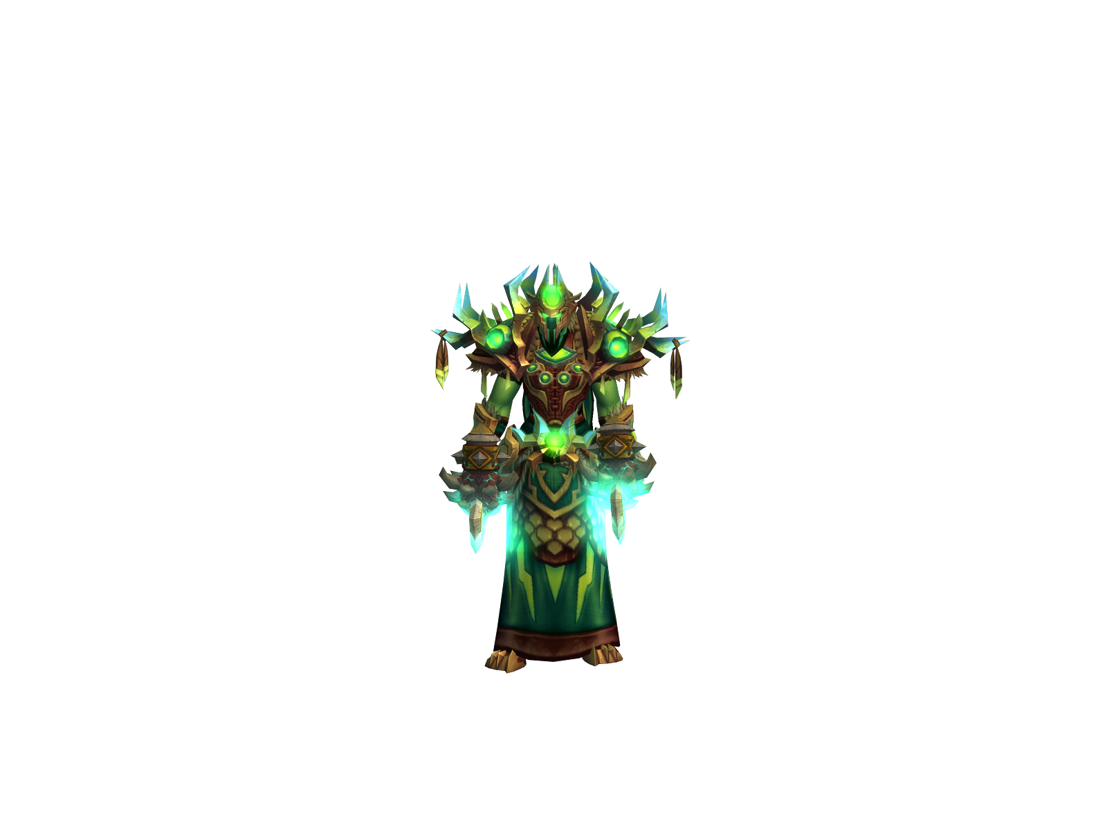 Smallshaman 3D character render