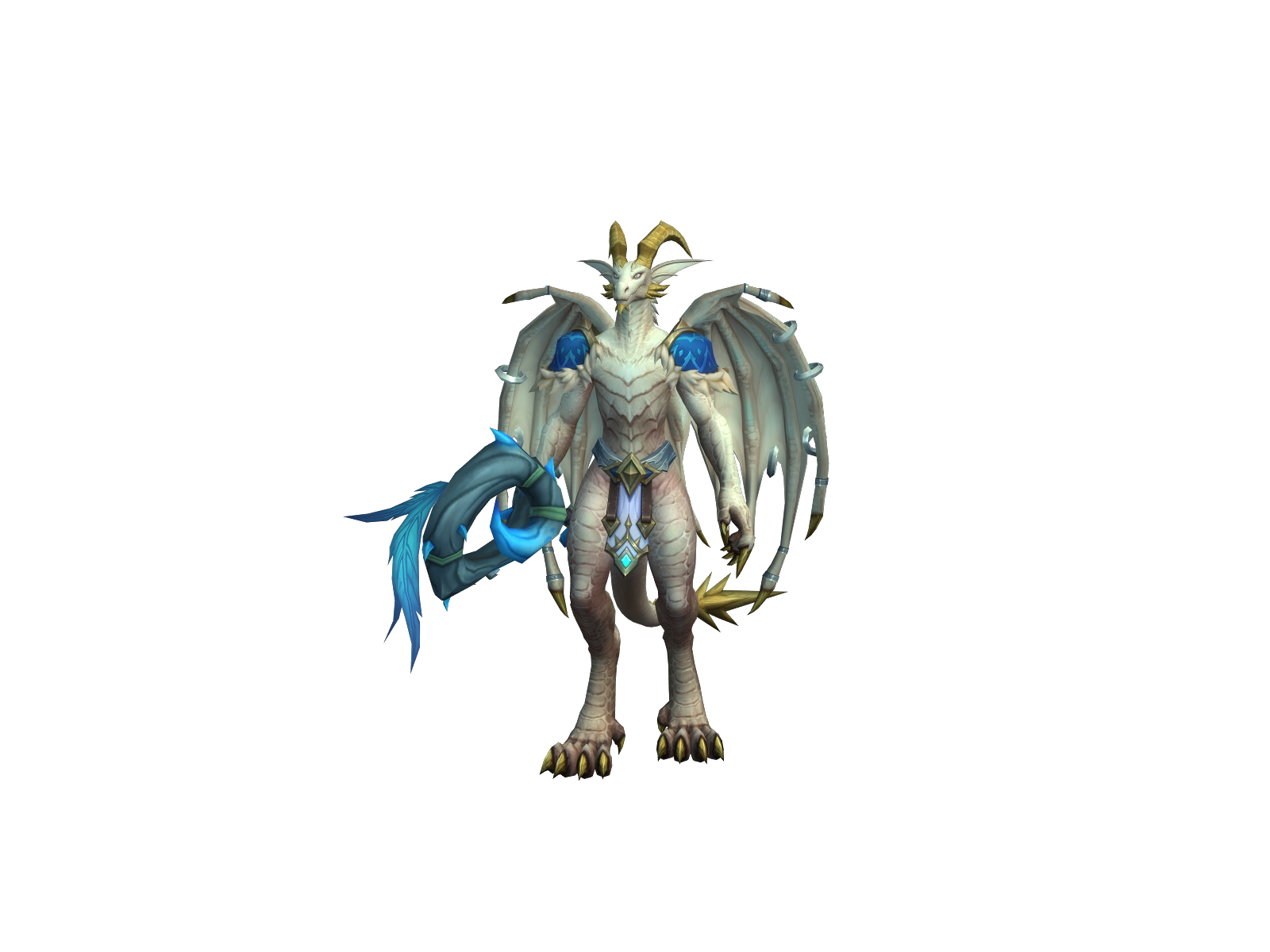 Crossfade 3D character render
