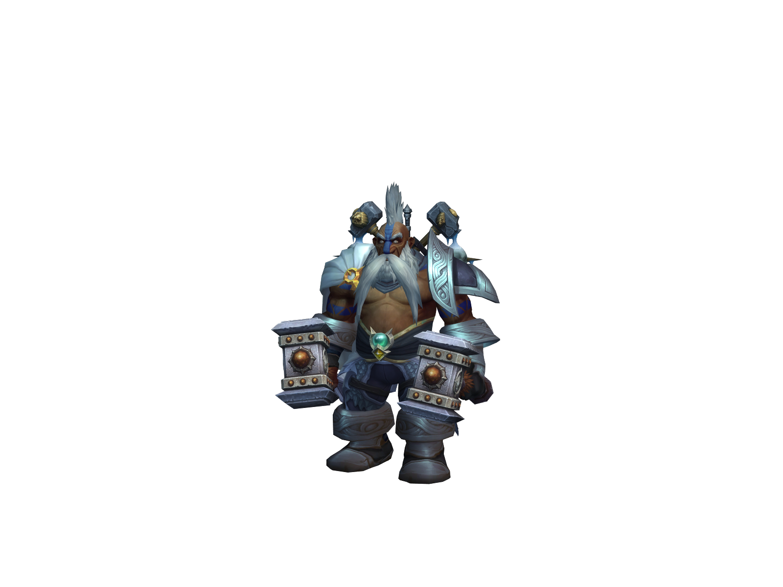 Grale 3D character render