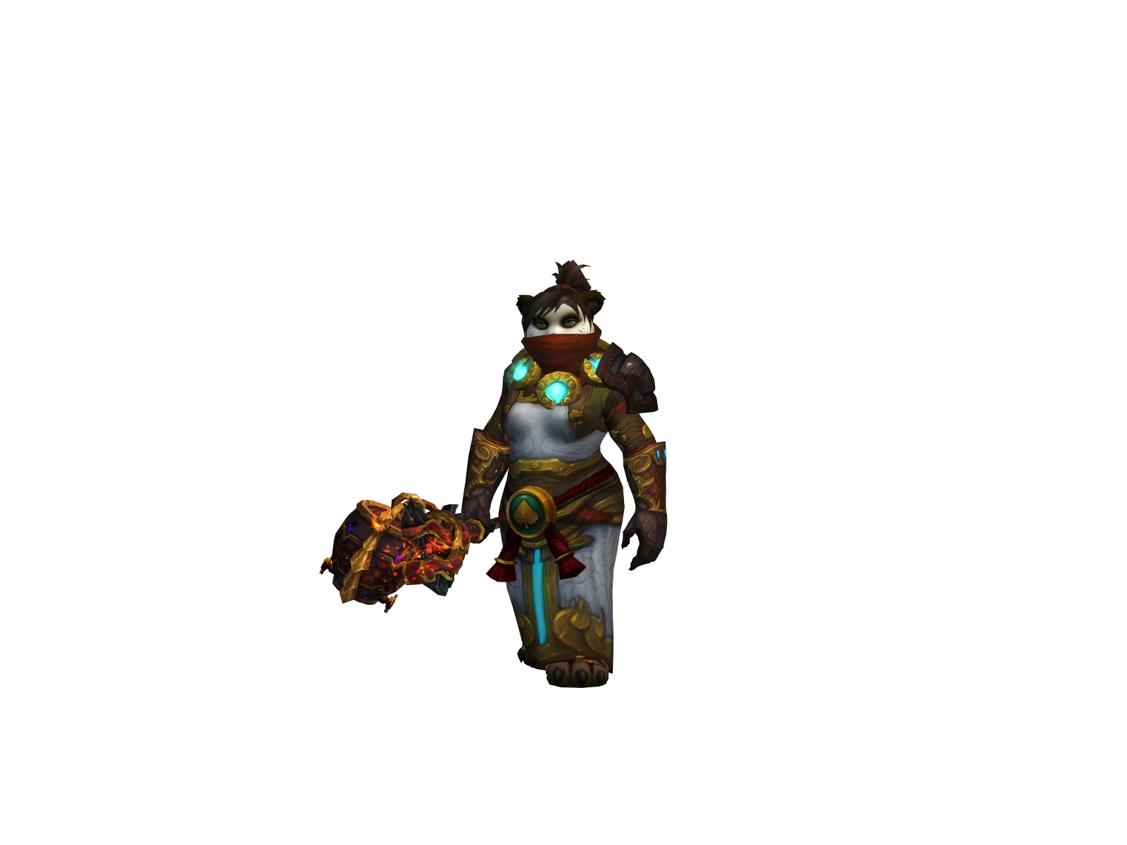 Zanghonghua 3D character render