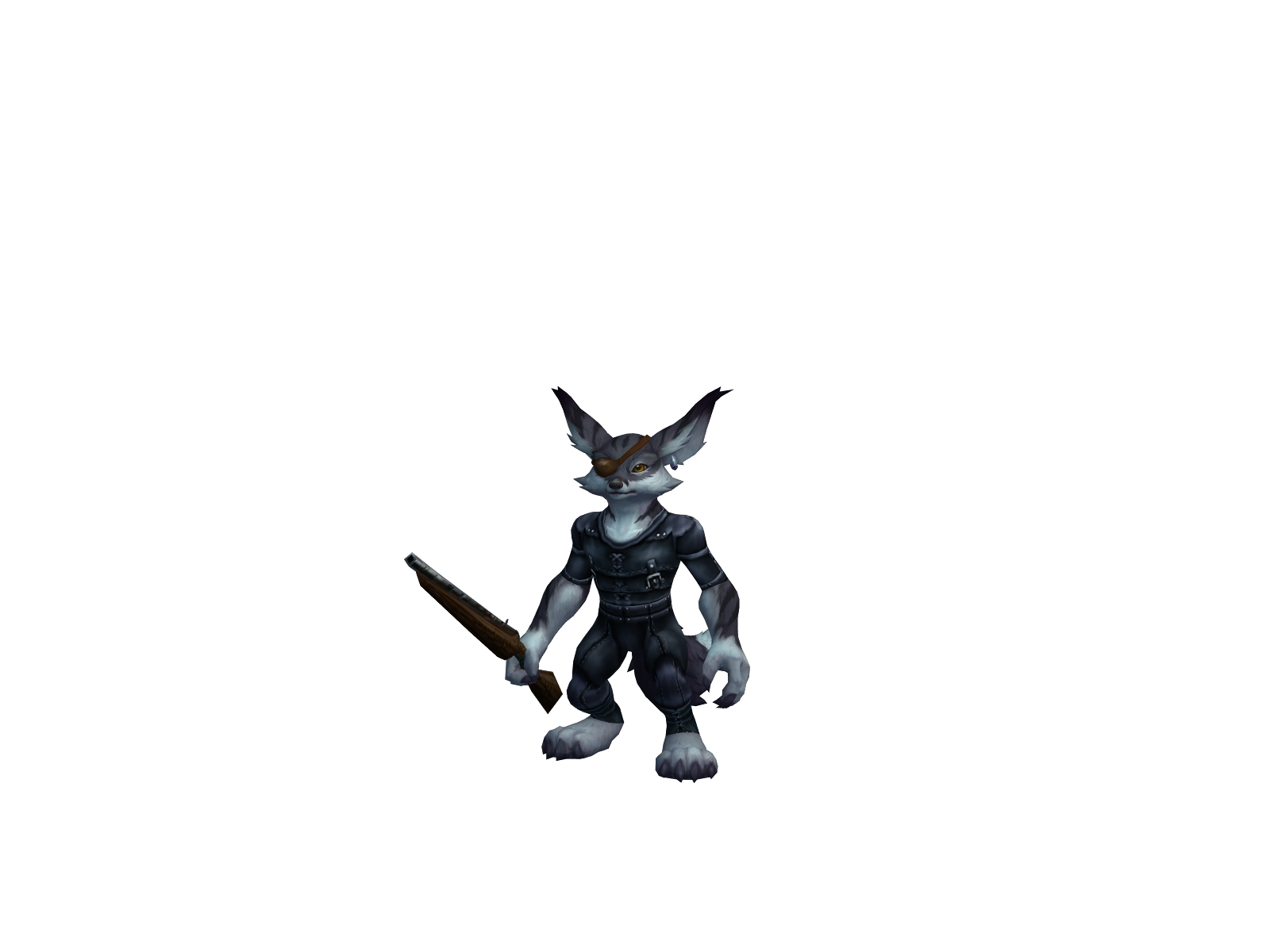 Fauxfox 3D character render