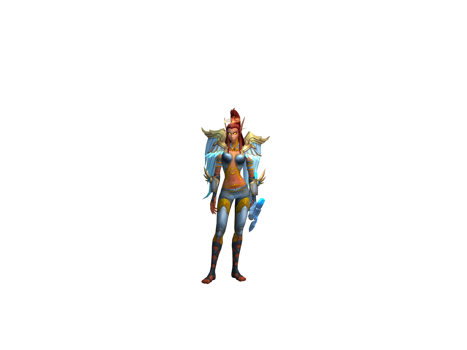 Fawhkes 3D character render