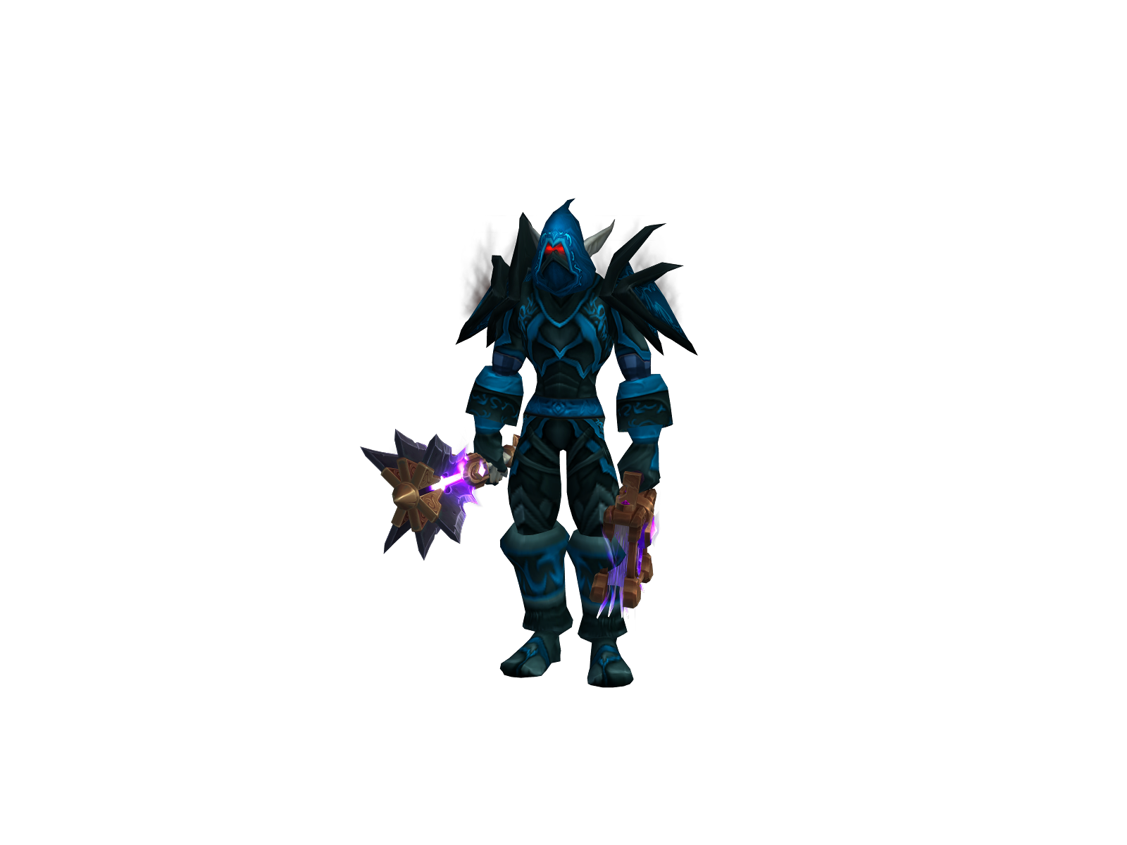 Paps 3D character render