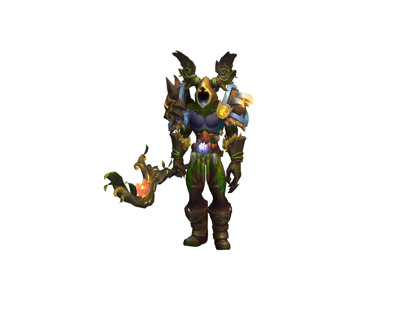 Staccator 3D character render