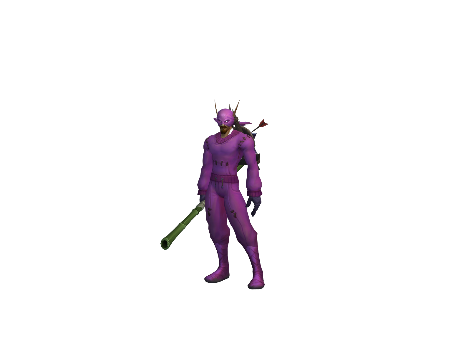 Marguerek 3D character render