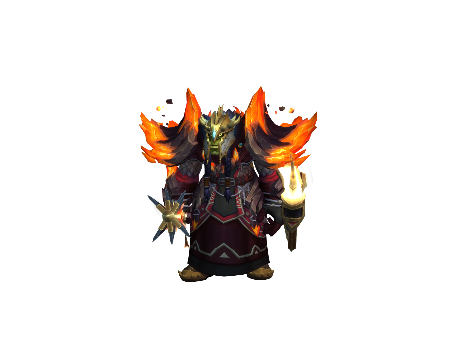 Totemagoat 3D character render