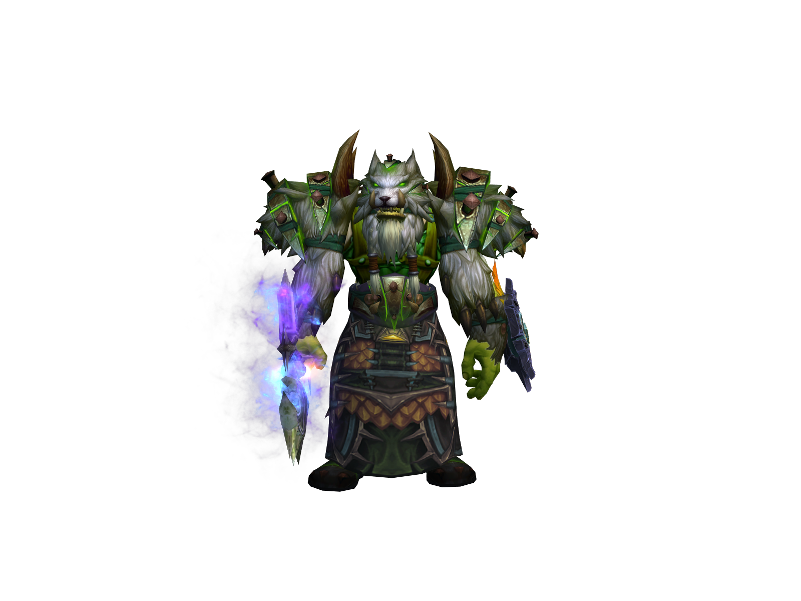 Dredlocks 3D character render