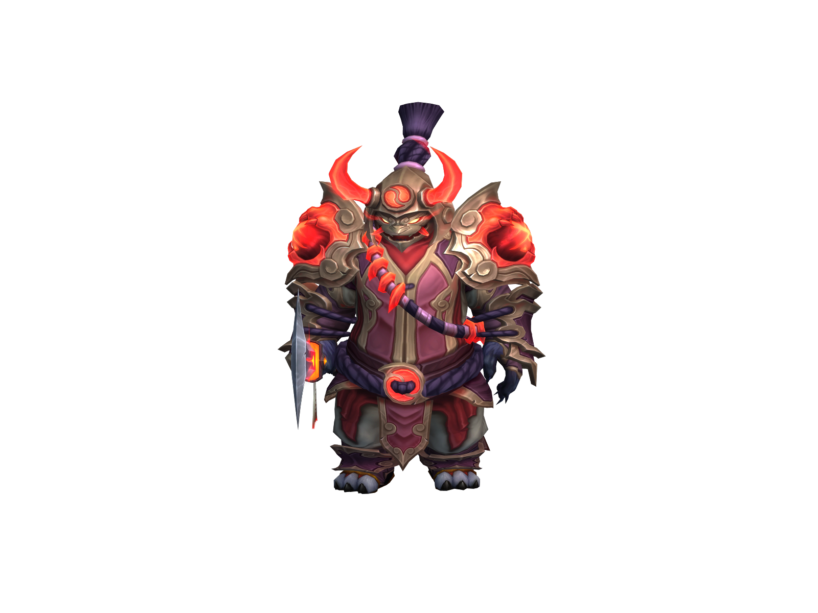 Hie 3D character render