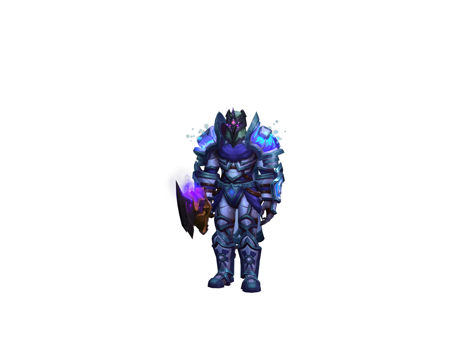 Syther 3D character render