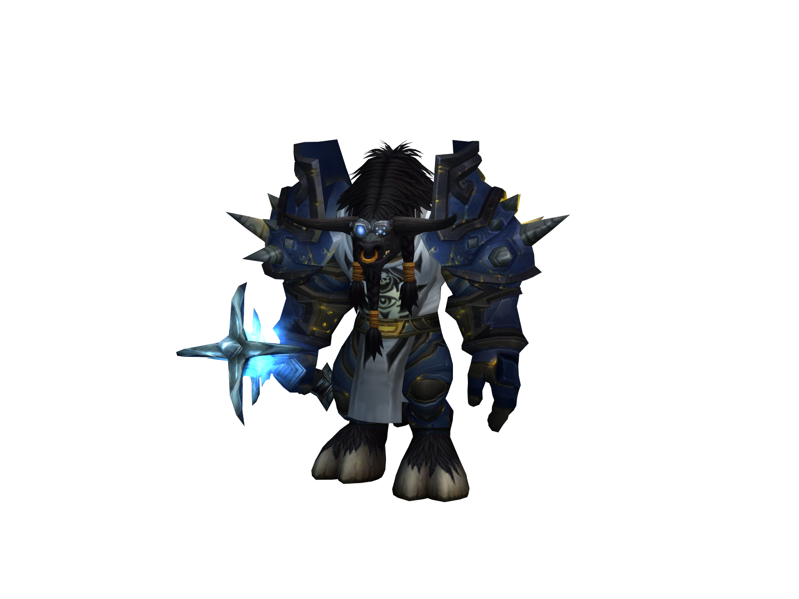 Waka 3D character render