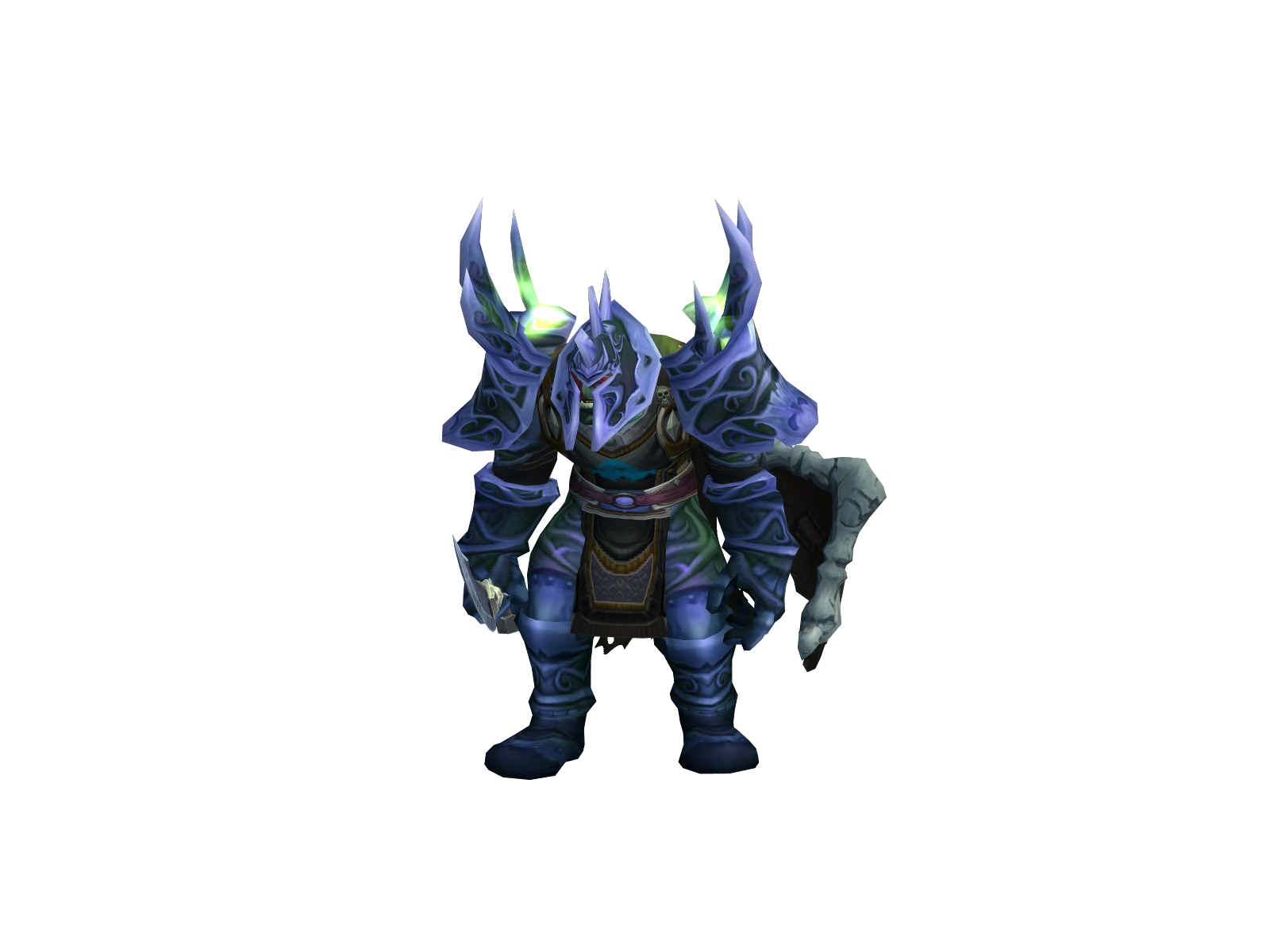Makagh 3D character render