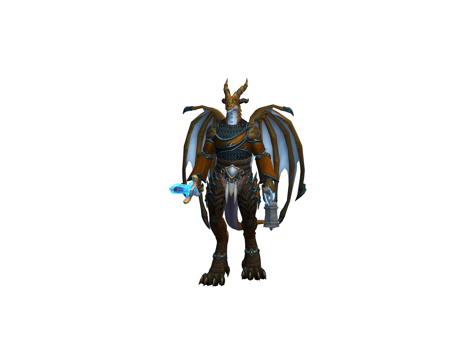 Dragonturtle 3D character render