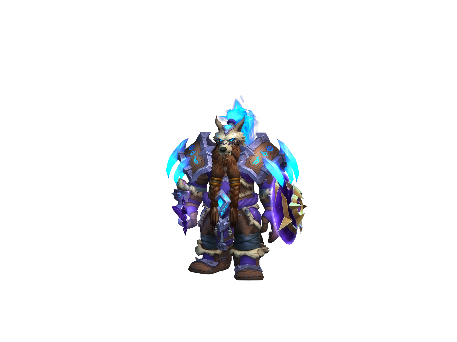 Brones 3D character render