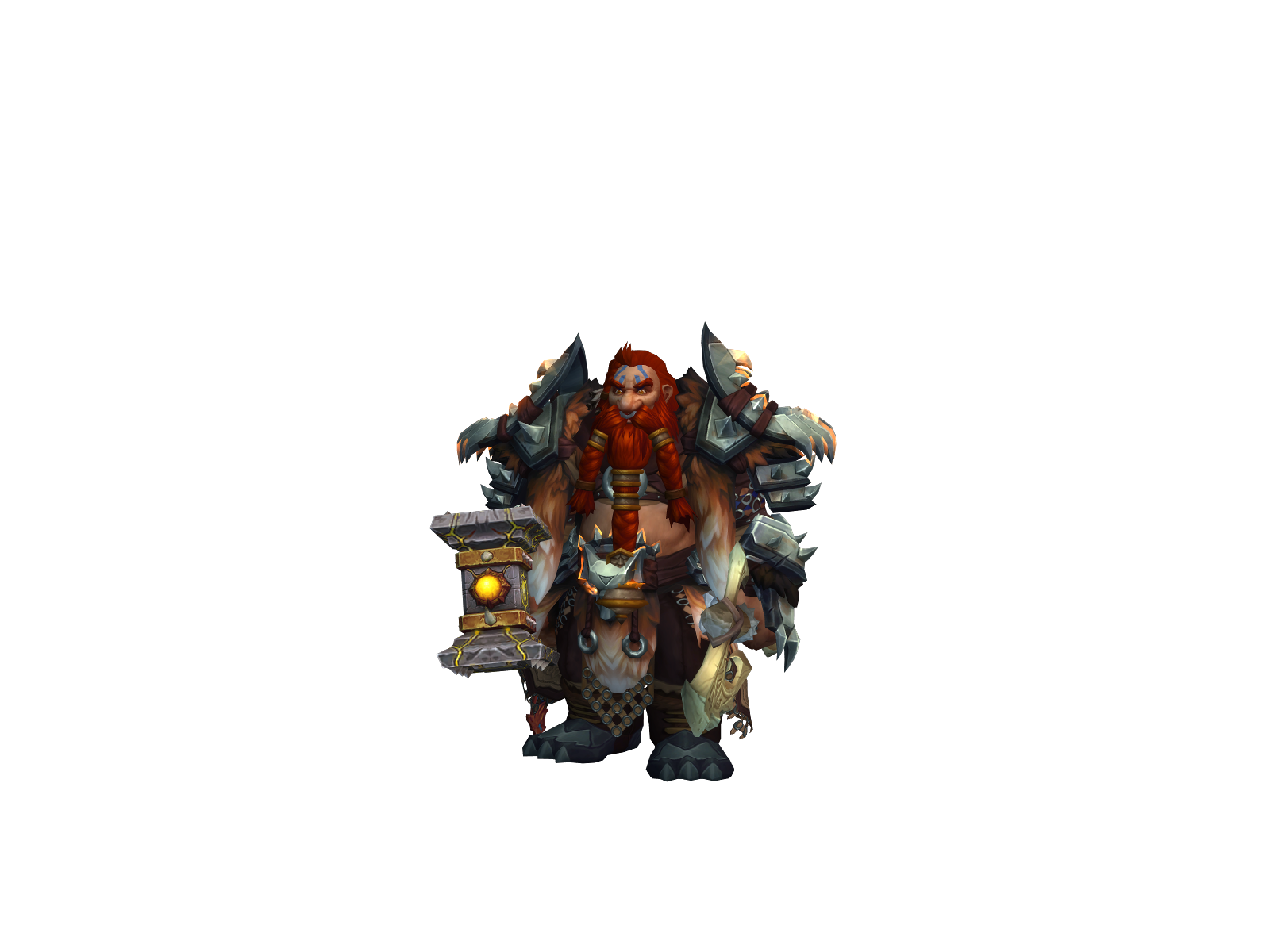 Bjor 3D character render